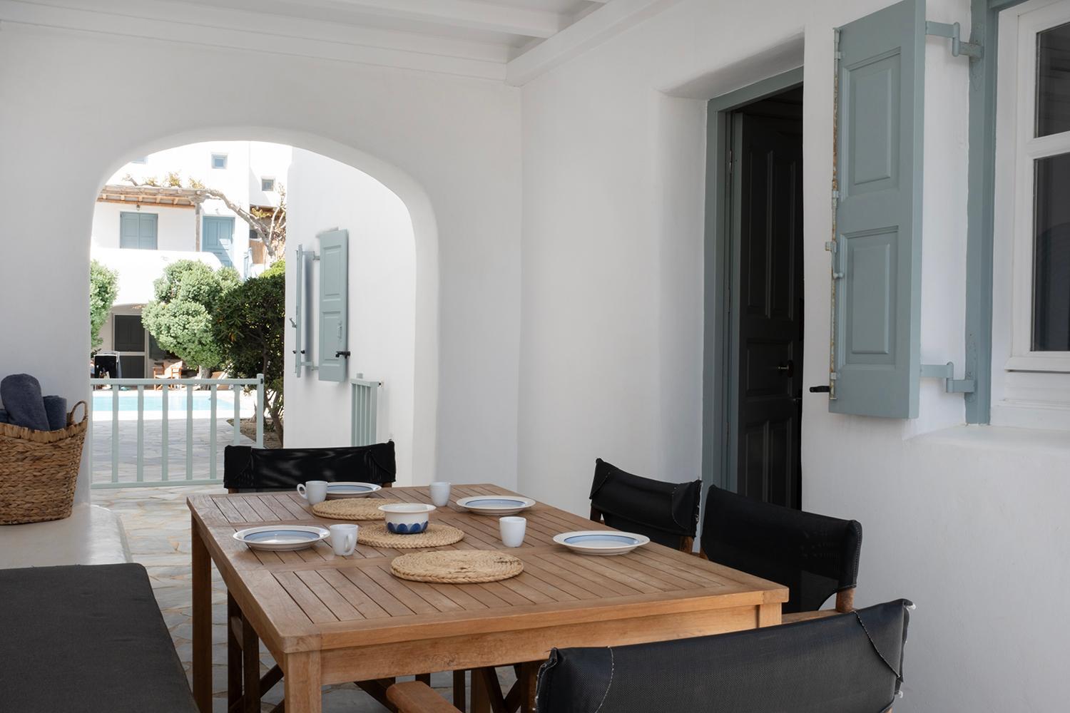 Mykonian Style W Shared Pool Houses & Nighttime Security Guard Ornos (Mykonos) Exterior foto
